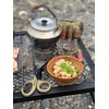 DUCKNOT Scissor Scissors, Stainless Steel, For Outdoor Activities, Camping, BBQ,