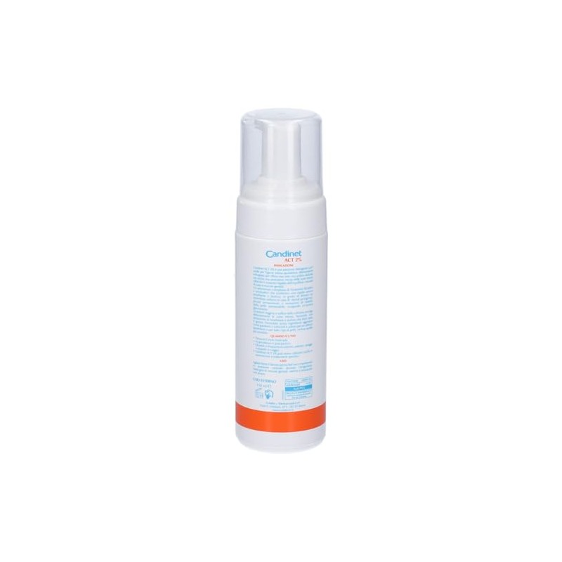 Candinet Act 2% Active Cleansing Foam for Daily Intimate Care,