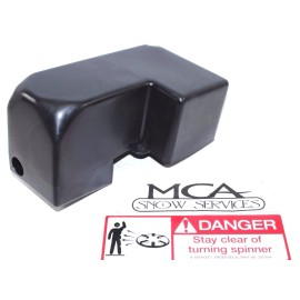 BUYERS SALTDOGG CHUTE GEARBOX MOTOR ENCLOSURE WITH HARDWARE 3025067