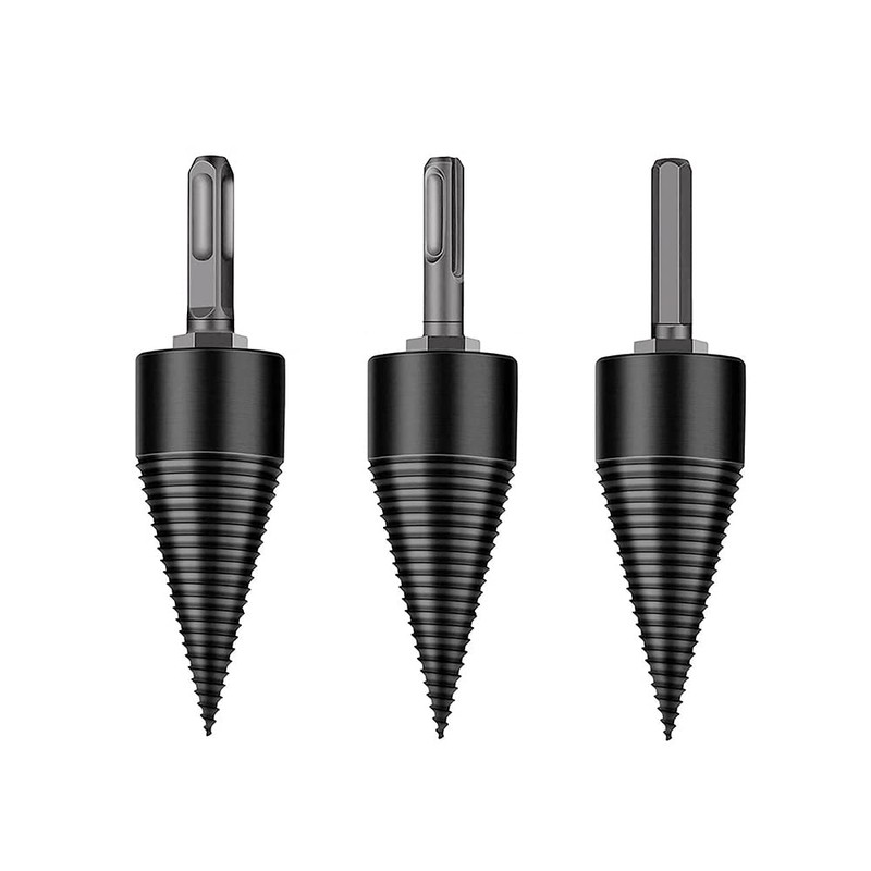 TopHomer Wood Splitter Drill Bit Firewood Log Splitter Drill Bit