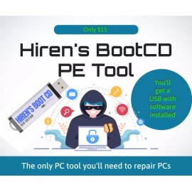 Hirens 2024 NEW! Hiren's Boot USB PC Password Reset Disk Recovery Utilities &More
