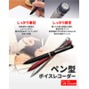 BESET VR-P003R-SV Voice Recorder, Pen Type, Silver, Date and Time