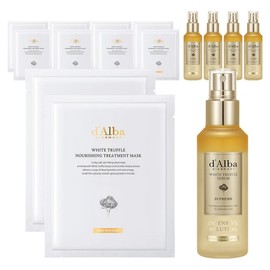 [Vegan Beauty] Dalva White Truffle Supreme Intensive Serum 100ml + Nourishing Mask 2p, 5 pieces / [비건뷰티] 달바 화이트 트러플 수프림 인텐시브 세럼 100ml + 너리싱 마스크 2p, 5개