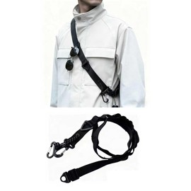 Multifunctional Rope, Camping, Travel, Multipurpose, Hanging, Clothesline, Camping, Daisy Chain, Made of High Strength Nylon, Easy Installation, Total Length 51.2 inches (130 cm), Adjustable