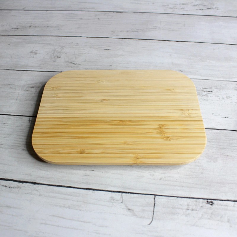 Crofton Divided Glass Dish Food Meal Storage Container Bamboo Airtight