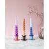 KunstIndustrien, Turquoise Candleholder, The Bell, pack of 2