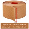 LSGCQ Flexible Baseboard Molding Trim 4 Inch x 20 Feet