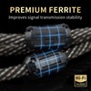 YYTCG RCA to XLR Cable 1.64FT, 2-Pack Male RCA to