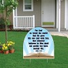 John 3:16 Corrugated Plastic Shaped Yard Sign - FREE SHIPPING