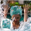 BIUDECO Women's Swim Cap Adjustable Fit Elasticity Bathing Hat for