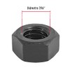 Fiero TUE5-7/16, Tuerca hexagonal grado 5 de 7/16", pavonada, bolsa