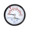 PIC Gauges TRI-RC-254R1.75-D Commercial Tridicator, Black Steel Case, Bronze Internals,