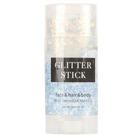 Gel Corporal Multifuncional con Purpurina para Cara, Cuerpo y Cabello, Fácil Aplicación y Limpieza, para Fiestas y Celebraciones