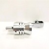 LEDIN 1x Turbo Sound Whistle Simulator Muffler Silver Exhaust Pipe