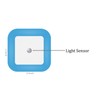 Elsent [Pack of 2] Soft Blue Night Lights, Plug Into