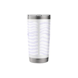 Preppy Bikini in Lilac - Summer Seaside Aesthetic Stainless Steel Insulated Tumbler