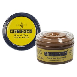 Meltonian Cream | Goldenrod 150 | Quality Shoe Polish for Leather | Use on Boots, Shoes, Purses, Furniture | Cream Based Shoe Polish | Leather Conditioner | 1.7 OZ Jar