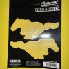 Chroma Ford mustang etched glass look window windshield decal sticker