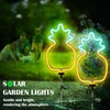 SunKite Pineapple Solar Garden Lights Solar Decorative Stake Lights Outdoor