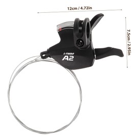 Generic Practical Mountain Bike Brake Lever Replacement Durable Gear for Easy Operation and Optimal Braking Performance Essential Spare Part for Cycling Enthusiasts