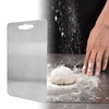 Cutting Board Multifunctional Double‑sided Stainless Steel Chopping Board for Kitchen