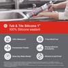 GE Silicone Caulk for Tub & Tile Kitchen & Bath