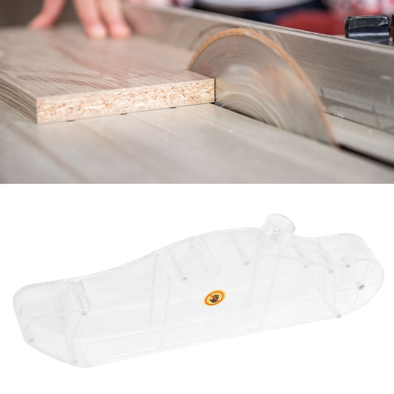 Table Saw Protective Cover Acrylic Transparent Dust‑proof Guard for 7Inch