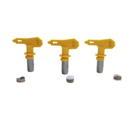 3 Sizes Reversible Paint Spray Tip Nozzles – Upgraded Anti-Clog Design Compatible with 211, 313, 415 or517, 519, 521– Airless Sprayer Parts for Homes Buildings, Decks, Fences (211, 313, 415)