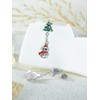 Dorunmo Christmas Earrings Studs Christmas Tree Earrings 925 Sterling Silver
