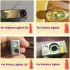Butane Tank Adapter - 3 Sets Butane Nozzle Tips -