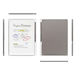 JKhandy Clear Case for Remarkable Paper Pro 11.8 Inch 2024 Released, Ultra Soft Flexible Transparent TPU Back Cover with Pen Holder, Transparent