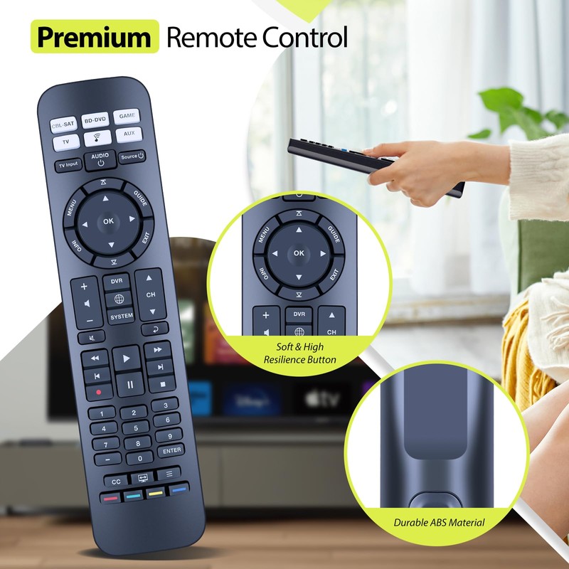 RYQIF URC-15s Remote Control for Bose CineMate 520, 220, 130,