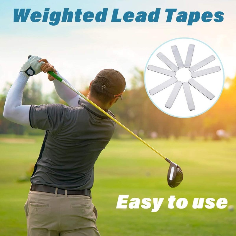 Golf Golf Lead Tape 20 Sheets Weight Tape Golf Maintenance