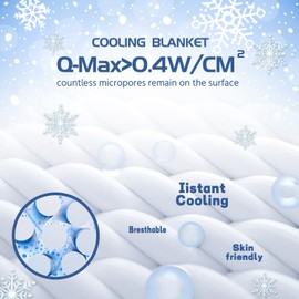 Cooling Blanket for Hot Sleepers,Glow in The Dark Dinosaur Blanket Girls Toys for 1-10 Year Old Boys Girls Gifts,Q-Max>0.4 Arc-Chill Cooling Fiber,Dino Soft Summer Blankets for Boys Girl,50x60In