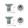 Gardinia Door Latch Keep M3.5 M4.0 Grub Screws Bolt Bag