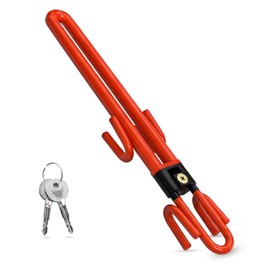 Steering Wheel Lock,Car Club Lock Anti Theft,The Club Steering Wheel Lock Anti-Theft Device,Wheel Locks for Cars,Heavy Duty Device Security Auto Deterrent Adjutable, for Van Truck SUV with 2 Keys