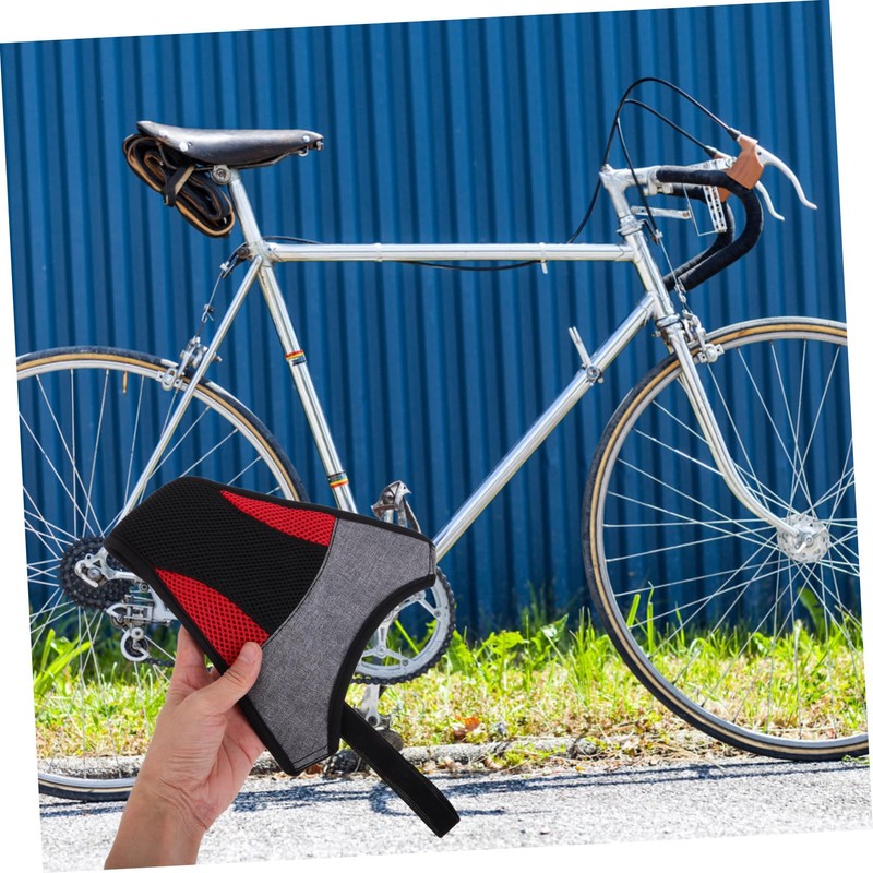 Mikinona Bike Sweat Guard Absorbent Denim Sweat Net for Indoor