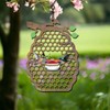 Hummingbird Feeders Innovative Hanging Beehive Wind Chimes Hummingbird Feeder for