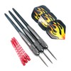 POFET 3PCS Steel Darts Set Tungsten 26g with Aluminum Shafts