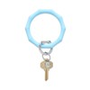 Oventure, Llavero original de silicona, colección Bamboo, Sweet Carolina Blue,