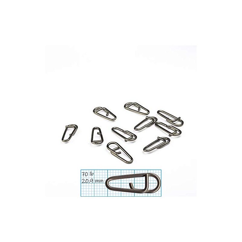 Seaspin Jack Fast Links for Fishing Lure/Pack of 10 Size:70