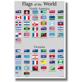 Flags of the World 3 - NEW World Travel POSTER