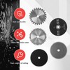 Tuperoymse 5-Piece Set of Carbide Cutting Blade Small Circular Saw