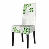 Numland 1 Pack Four Leaf Clover Dining Room Chair Covers