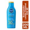 Protector Solar Corporal NIVEA SUN Protect Bronze FPS 30 200Ml,