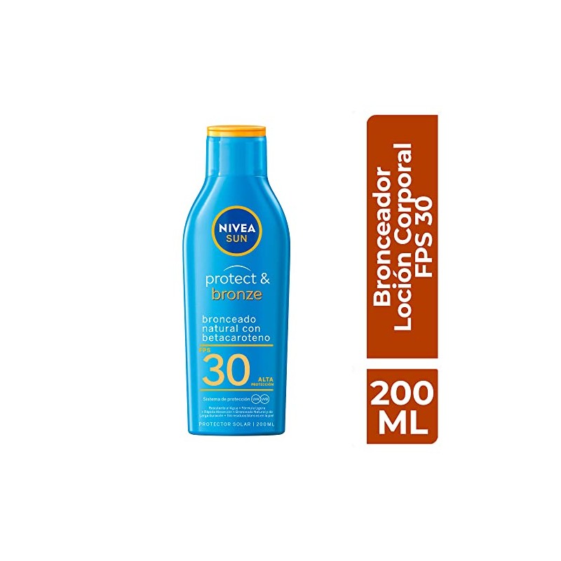 Protector Solar Corporal NIVEA SUN Protect Bronze FPS 30 200Ml,