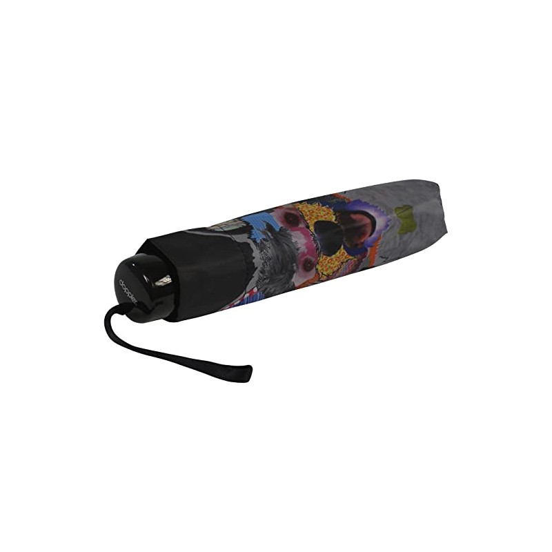 Doppler Modern Art Mini Pocket Umbrella with Hand Opener, multicoloured