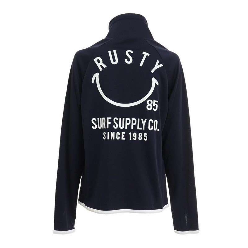 Rusty Kids Rash Guard Smile Rash Guard, navy