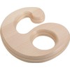 Hillman 847327 Pine House Number 6, 6.5-Inch Wood