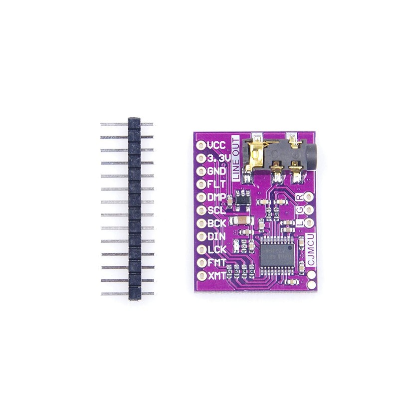 DollaTek PCM5102A Digital-to-Analog Converter PLL Voice Module Stereo DAC Sound